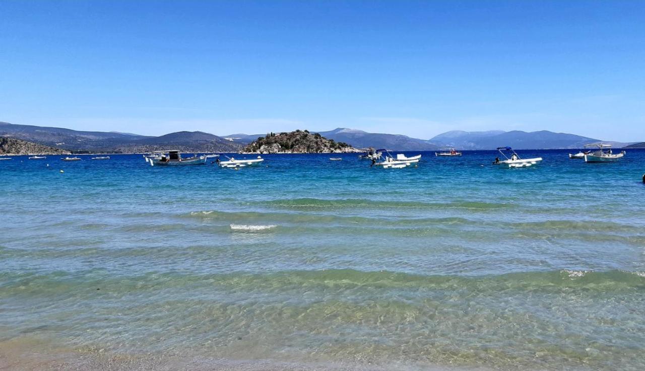 Skalidis Apartments Tolo Luaran gambar