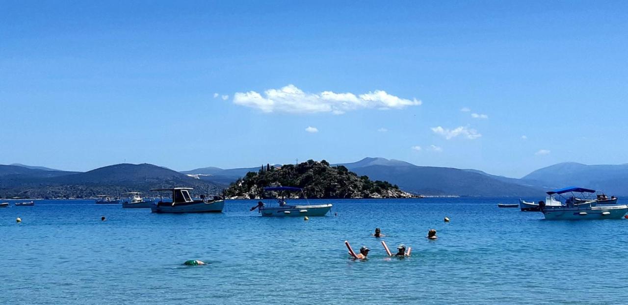 Skalidis Apartments Tolo Luaran gambar